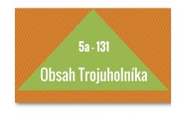 Obsah trojuholníka