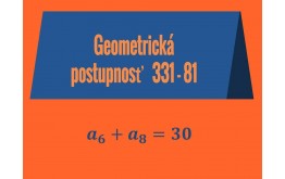 Geometrická postupnosť