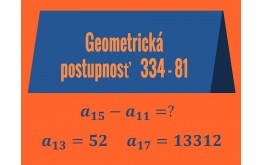 Geometrická postupnosť