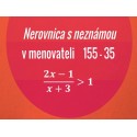 Nerovnica s neznámou v menovateli