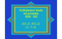 Vzdialenosť bodu od priamky