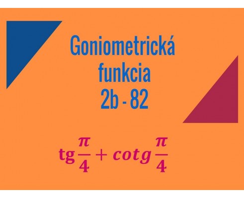 Goniometricke funkcie