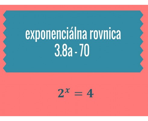 Exponenciálne rovnice