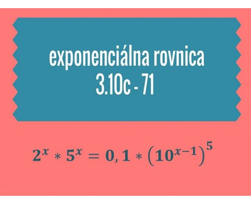 Exponenciálne rovnice