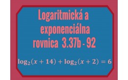 Logaritmické a exponenciálne rovnice