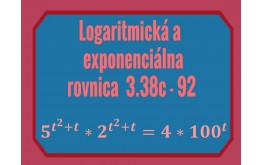 Logaritmické a exponenciálne rovnice