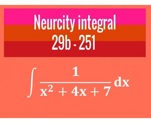 Neurčitý integrál